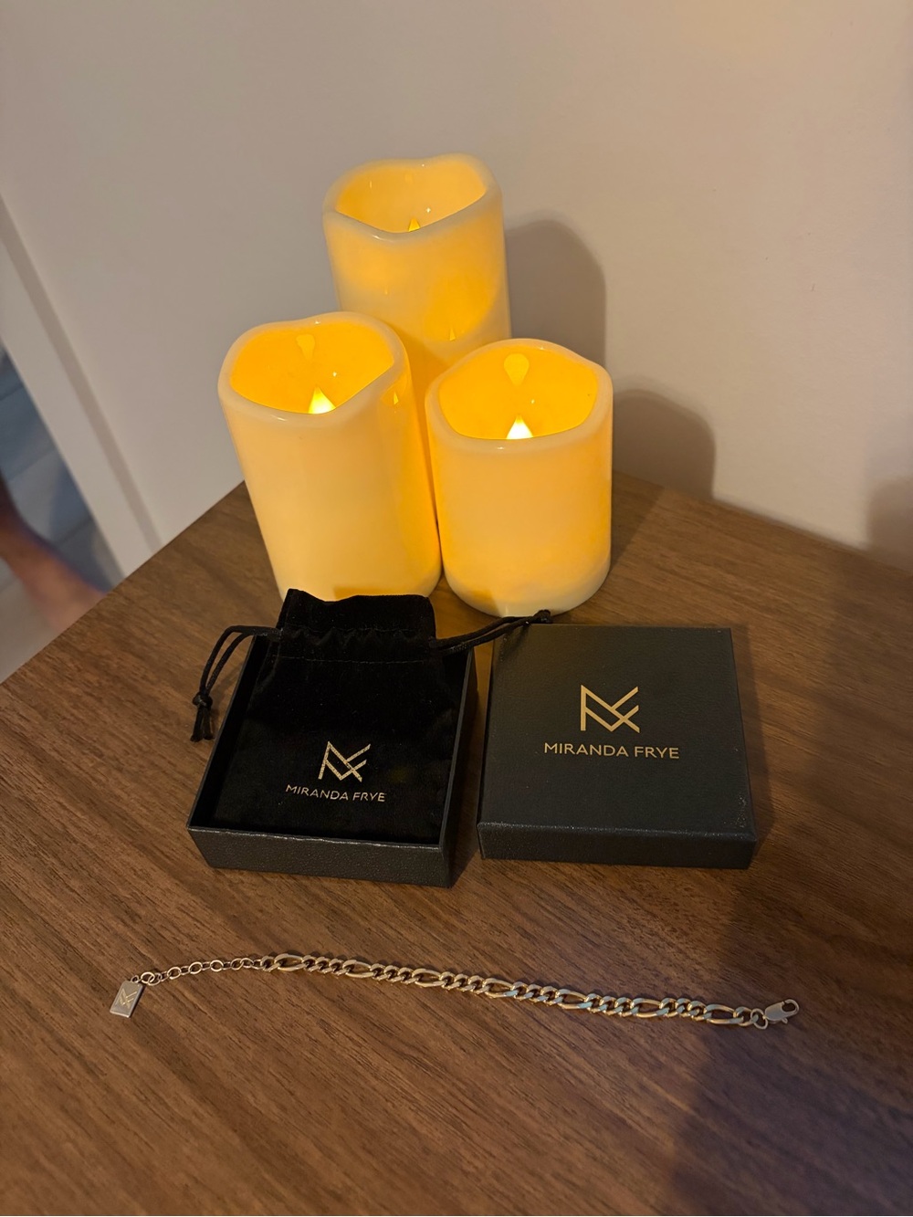 Miranda Frye Gold Chain Bracelet with Box